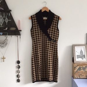 Calvin Klein Houndstooth Dress
